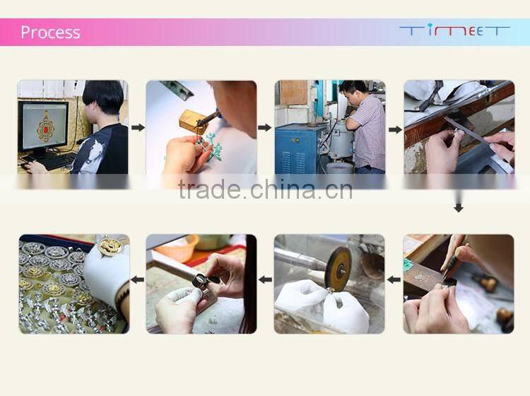 Hot selling women fashion light weight gold jewellery earring