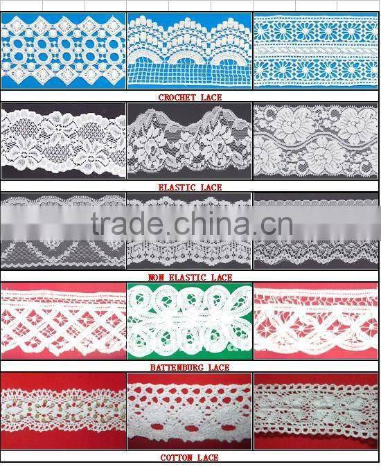 Polpular lovely classical beauty 100% nylon lace