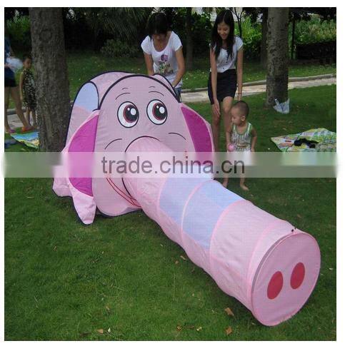 Children Pop up Play Tent with Tunnel House Toy
