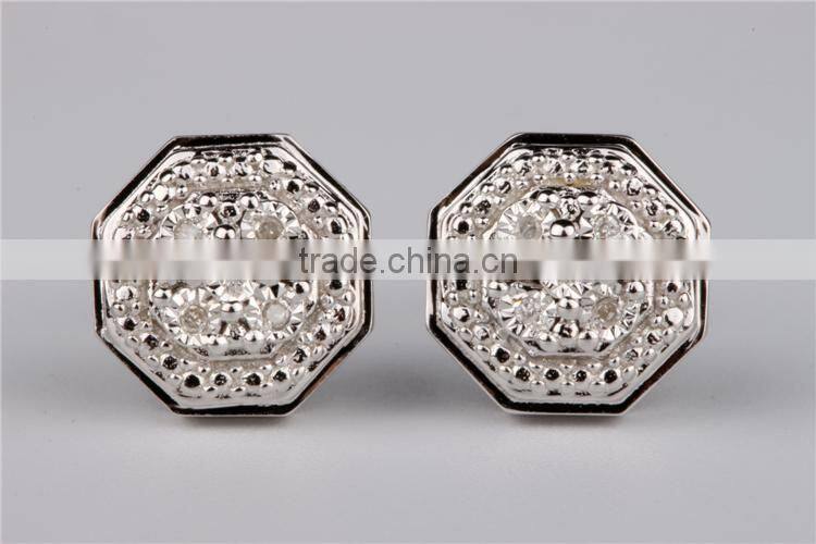 2015 smart earring designs 925 silver sterling brand name silver jewelry