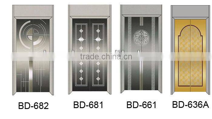 Luxurious Passenger Elevator 4.0m/s 1600kg / elevator parts / Lift cabin