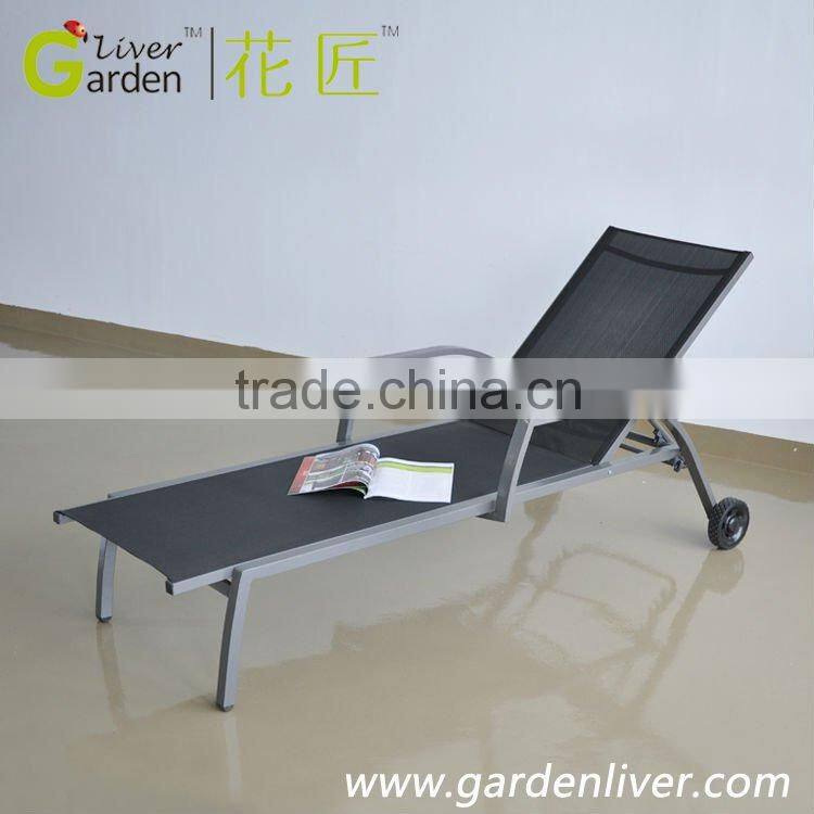Outdoor Bech Sunbed Chair Garden sling used chaise lounge
