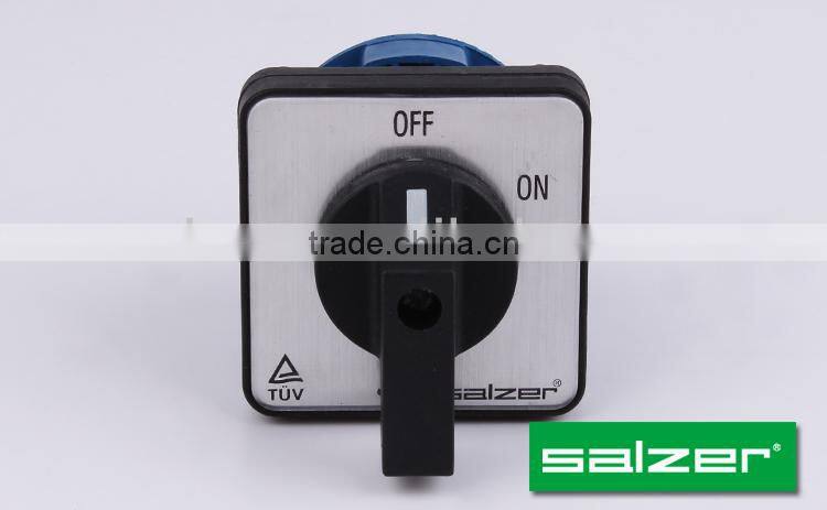 SALZER SA16 2-1 OFF-ON Rotary Cam switch (TUV,CE and CB Approved)