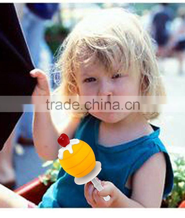 Hot selling BPA FREE Silicone Mini DIY Ice Pop Maker with low price
