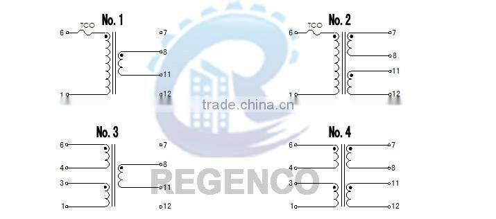 Encapsulated Transformers EI54/18.8 16.0 VA