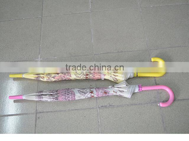 23inch straight apollo POE transparent parasol umbrella