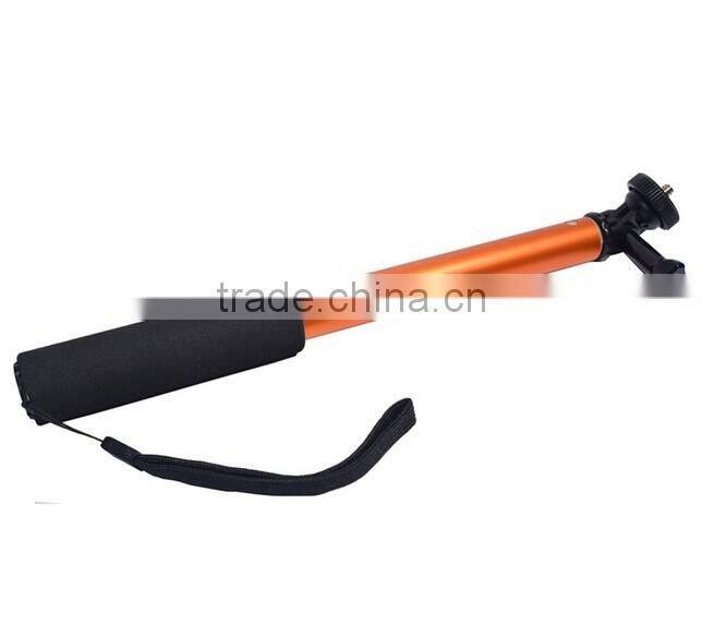 Sports Camera GoPros Selfie Stick with 1/4 Screw Adapter Monopod Selfie Ring Light