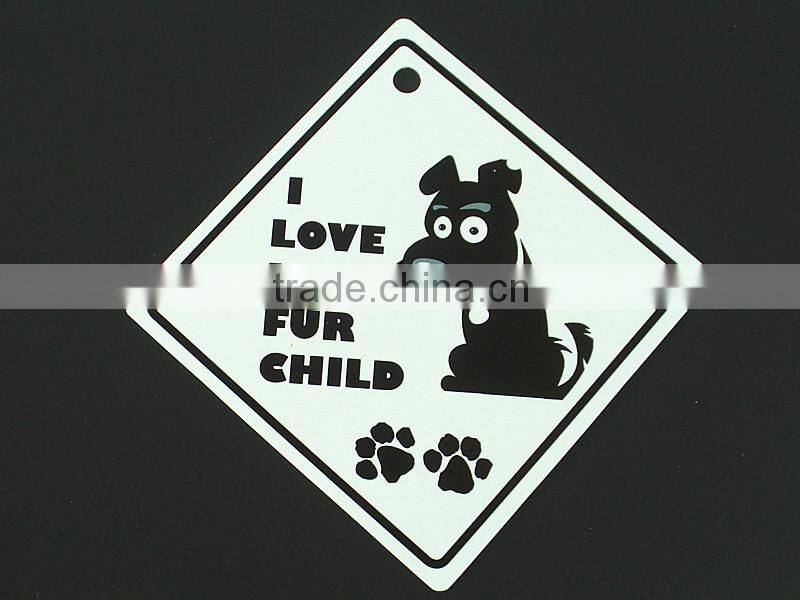 baby on board car sign, baby safety sign sticker