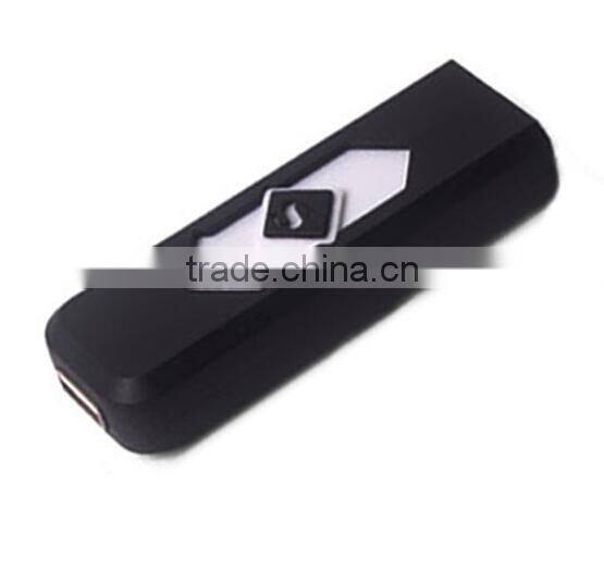 Windproof Rechargeable Flameless Cigarette No Gas e-Lighter USB Lighter