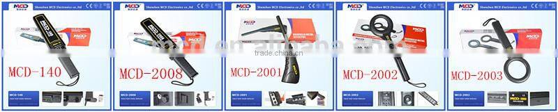 Hand Held Metal Detector Price/Secure Wand Hand-held Metal Detector/Handle Detector MCD-3003BB1