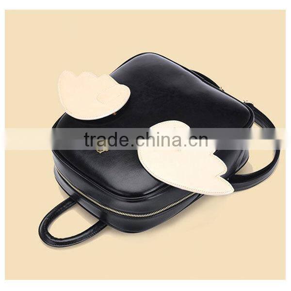 Cute small backpack the best ladies match item with changable wings