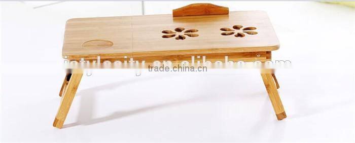 New style bamboo,laptop, table on bed laptop wooden bed table