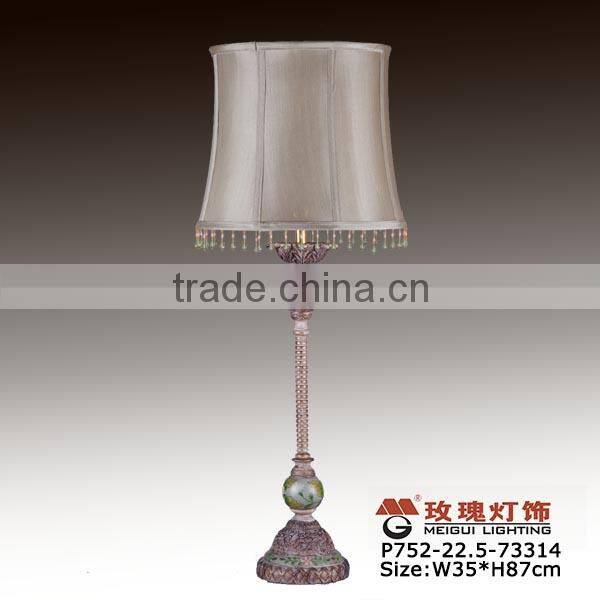 antique bedside hotel decoration lamp