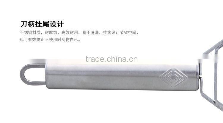 S/S 17.5*6.5*1.5 Hot sale kitchen tools stainless steel peeler/potato peeler/apple peeler/fruit peeler slicer