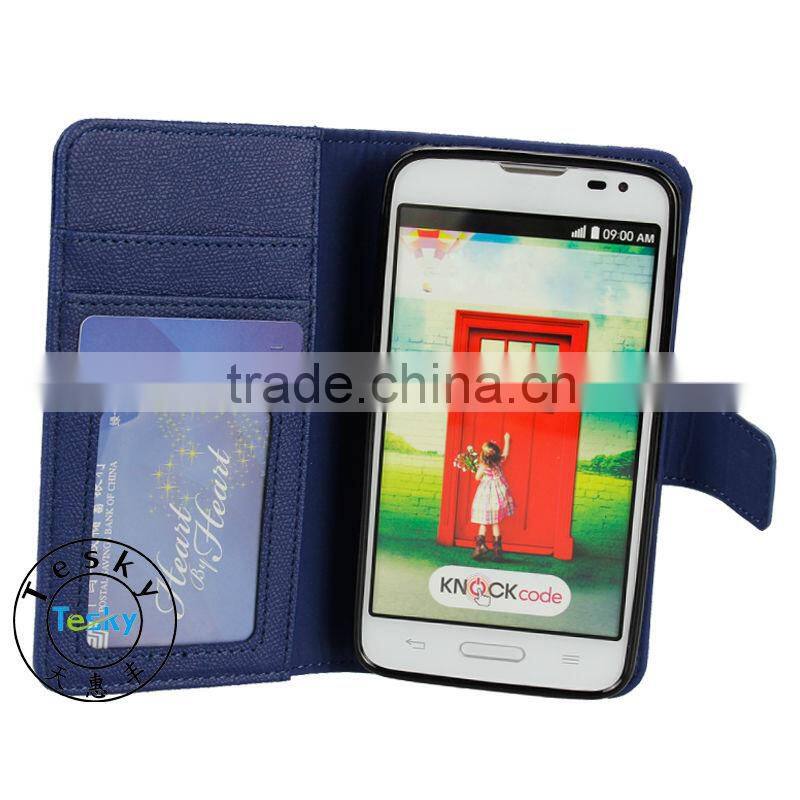 SHOCKPROOF COVER CASE FOR LG L70,HOT SELLING BUSINESS BOOK STYLE FOR LG L70 DUAL
