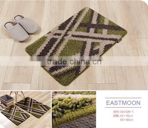 2016 new pattern anti-slip bathroom kitchen contemporary doormats