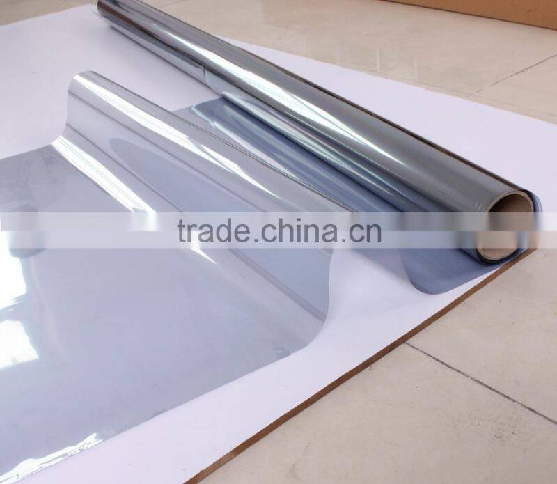 Solar window mirror window film building mirror film similar to llumar film