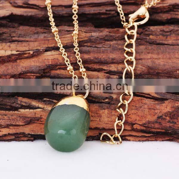 High Quality Elegant Natural Crystal Stone Necklace fro Wholesaler