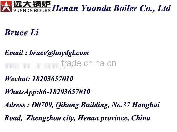 Natural gas/Oil Fired Horizontal Steam generate Boiler