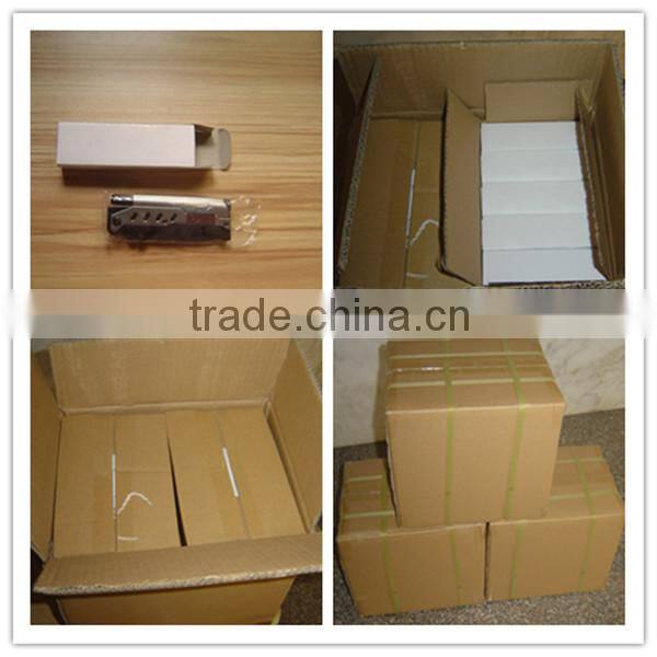 4" Closed Pakkawood Onlay Handle Serrated Silver Utility Knife