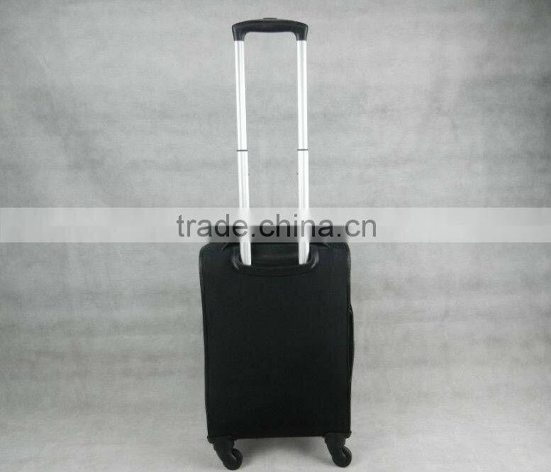1pc promotional 18''cabin luggage 600D1200D1680D polyester trolley luggage