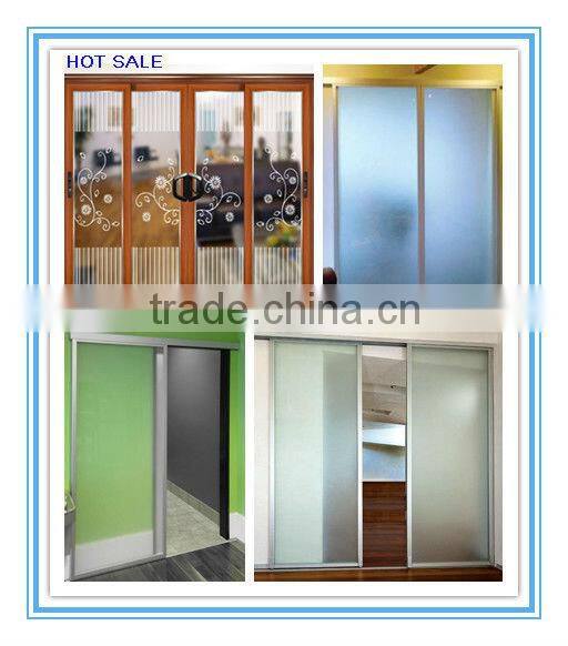 Aluminum frame glass sliding door low-e tempered glass