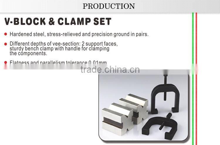 V-BLOCK&CLAMP SET