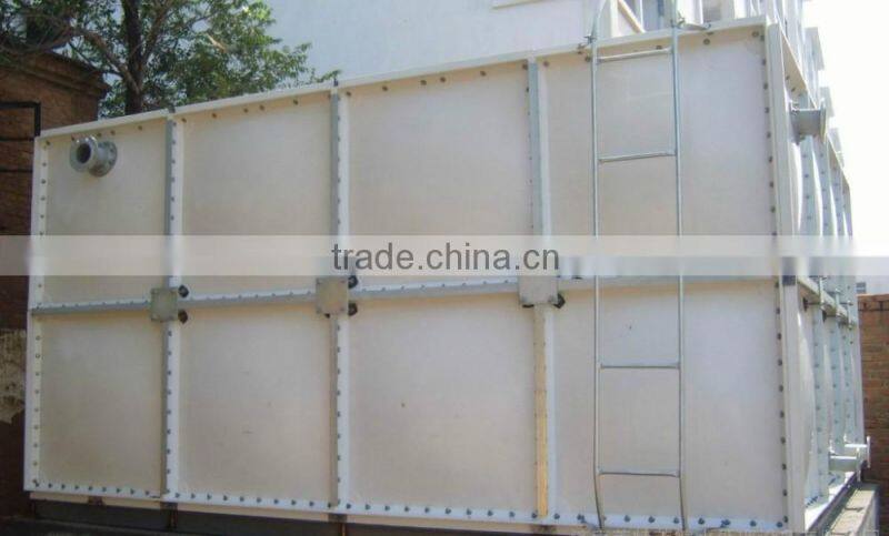 High Capacity Fiberglass Reinforced Plastic GRP Water Tank For Waste Water Treatment