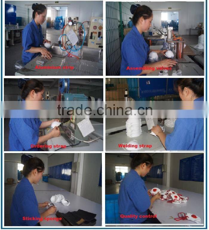 Active Carbon and Valved Facial Mask Making Machine Anti Dust Mask