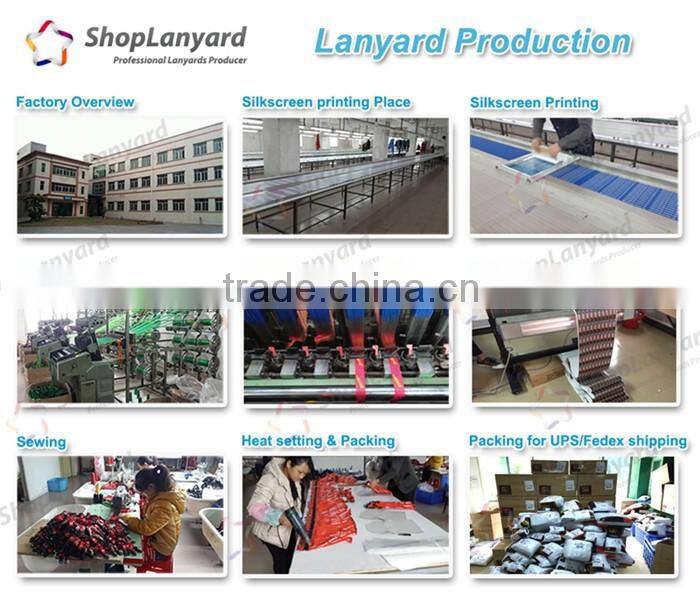 Polyester Lanyard with Silk Screen Printing Logo