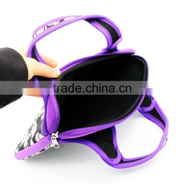 Two side pockets tablet case neoprene laptop sleeve 11.6''