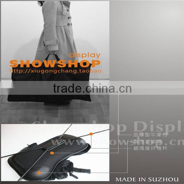 Fashonable advertising backpack display stand