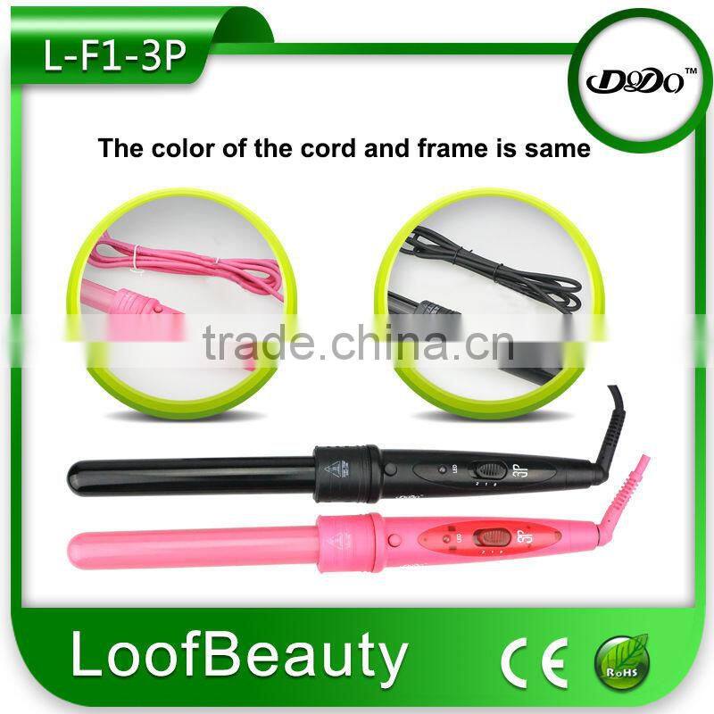 CE rohs certification 5P Interchangeable Hair Curler 5 in 1 Curling Iron