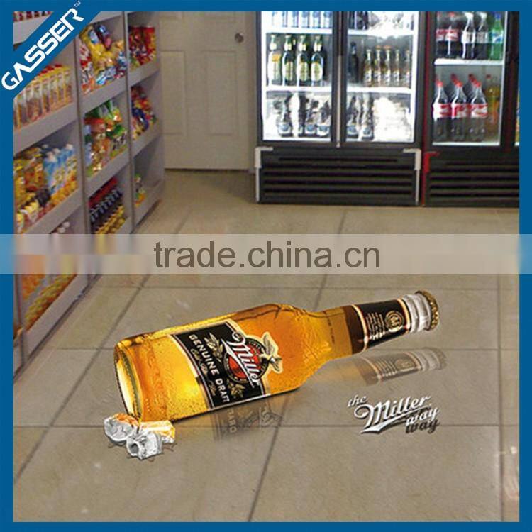Factory wholesale printing 3d floor stickers home