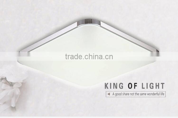 2015 top classic rectangle contemporary apple5 LED ceiling light series products 10-72W