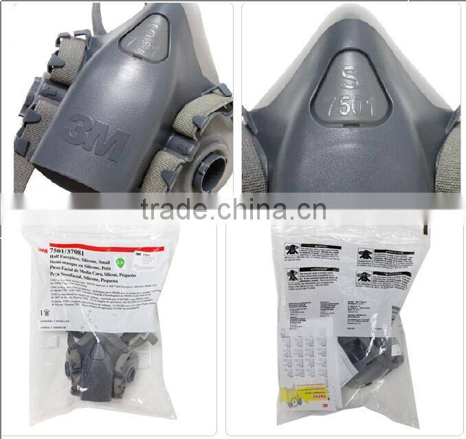 half face mask respirator 3M 7501 half face gas mask half face gas mask chemical respirator
