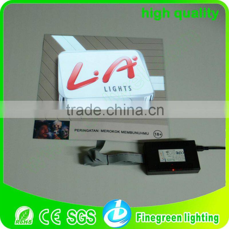 luminescent safety sign, digital advertising panels