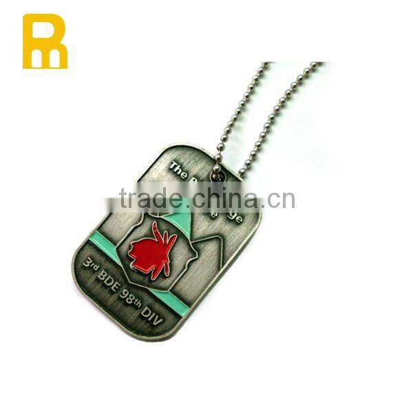 2014 fashional dog tag silencer for pet gift emblems for promotion