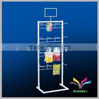 Metal Hanging display rack for folding book display stands
