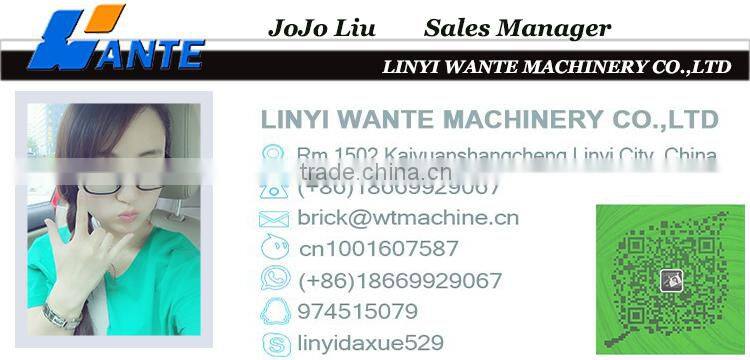 China Machinery QT6-15 automatic road brick machine from Linyi Wante Machinery Co.,Ltd
