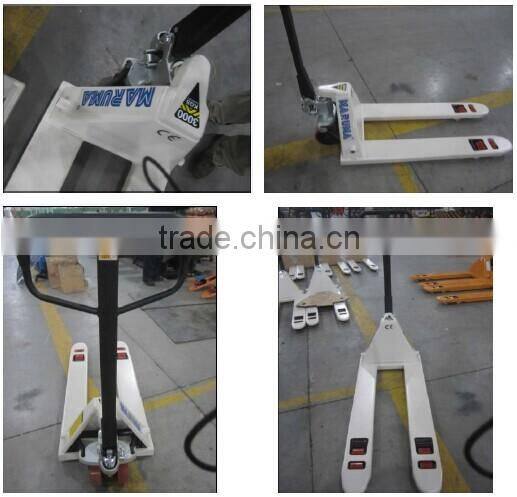 Galvanized Hand Pallet Truck