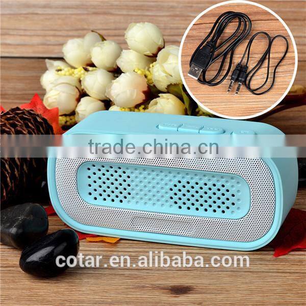 2015 Gaoke Hot Selling A23 MINI Wireless Bluetooth Speaker FM radio and TF card slot Bluetooth Speaker