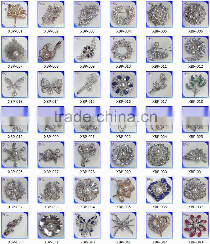 China Custom Fashion Swan Brooch/New Design Wedding Invitation Brooch Wholesale