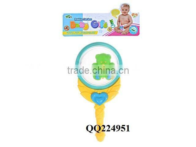 10pcs plastic baby rattle set ,Hot neonate Baby rattle,newborn toys baby gift set
