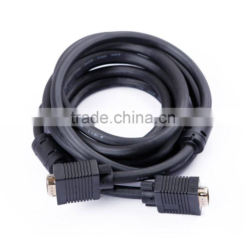 Splitter VGA cable for computer VGA cable 15 PIN TO 15PIN M-M