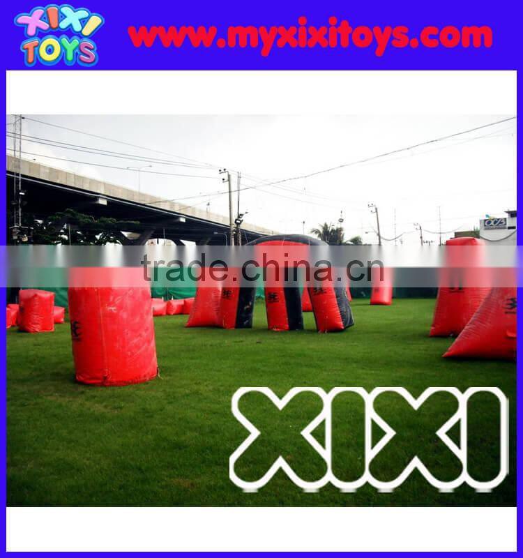 Air ball bunkers shooting target, race field inflatable paintball bunkers