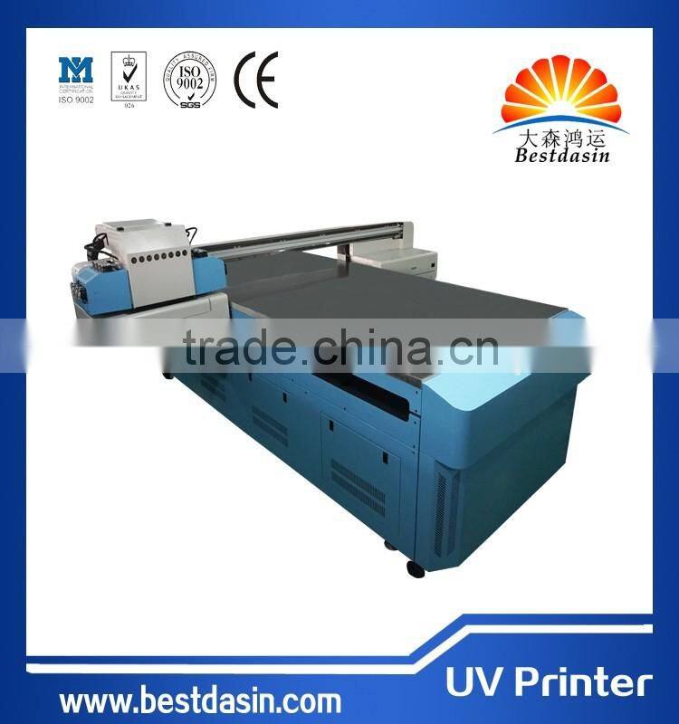 shenzhen bestdasin A0 9880C 118cmX250cm 8 colors CMYK WWWW Bottom price best Choice glass uv flatbed printer