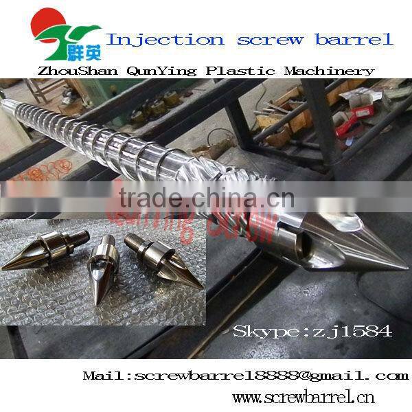 injection machine screw bimetallic injection screw & barrel for epoxy glue injecting moulding machine