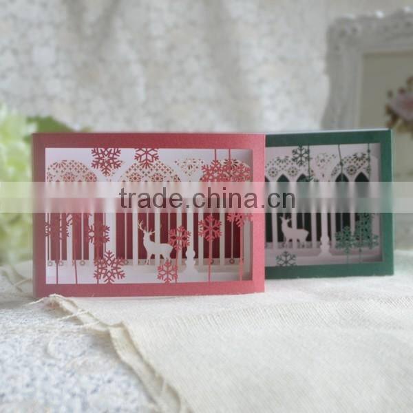 Pop up card happy new year greeting cards seasons greeting 3D pop up card