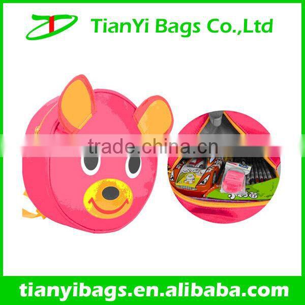 2014 new style cute wholesale kids animal backpack
